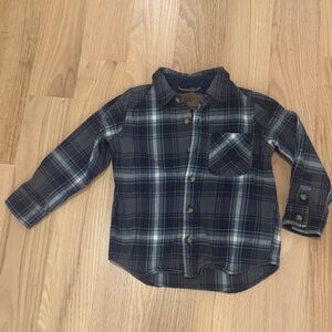 Levitate | Plaid Kids Heavyweight Button-Down Shirt